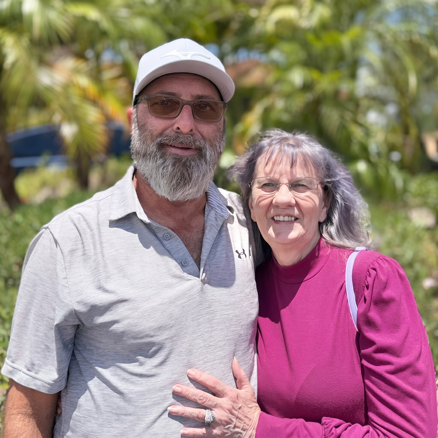 Jeff and Paula, owners of Marquis Pools